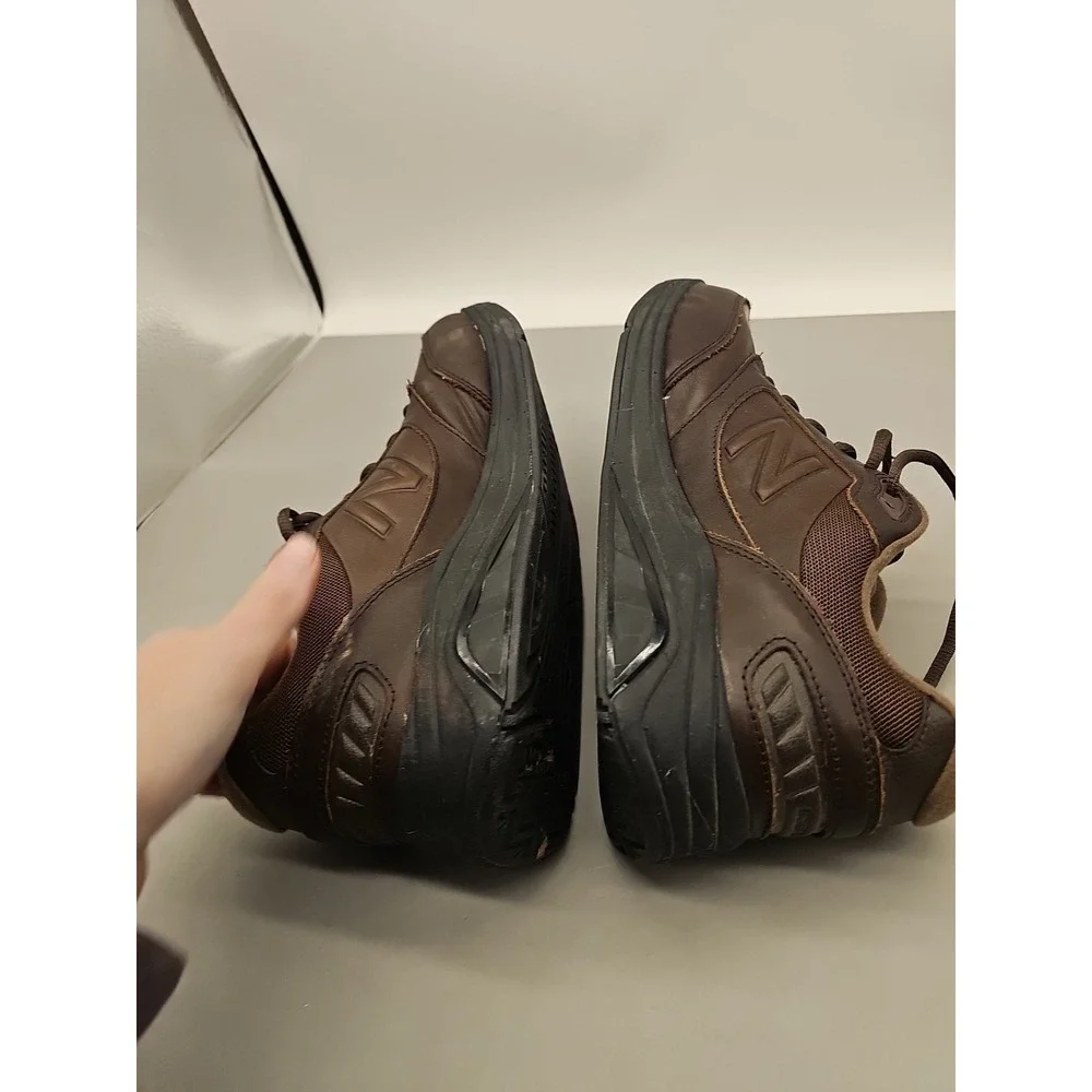 New‎ Balance 928v3 Shoes Mens 10.5 D Brown Leather Walking Athletic Sneakers
